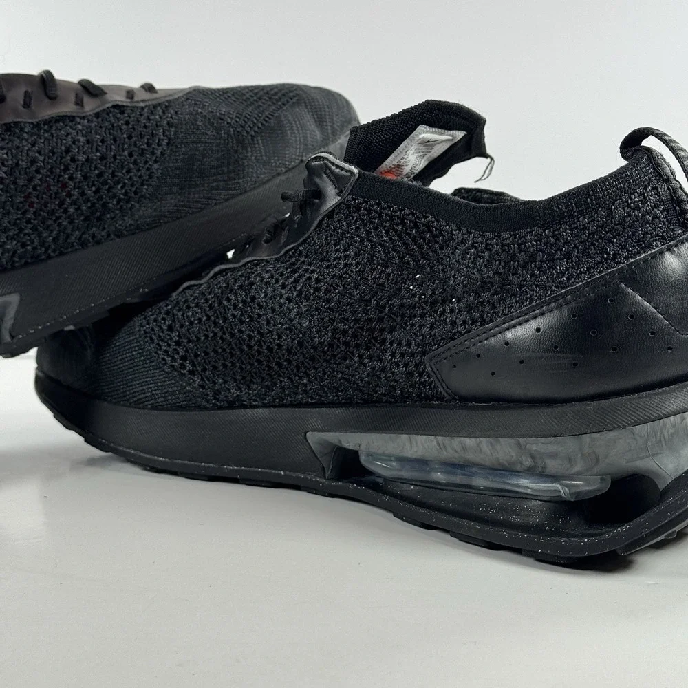 Nike Air Max Flyknit Racer FD2764-001‎ Shoes Black Anthracite Black Men's 14